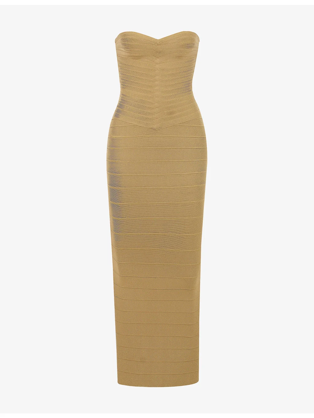 The Sweetheart Strapless Stretch-Woven Maxi Dress - 1