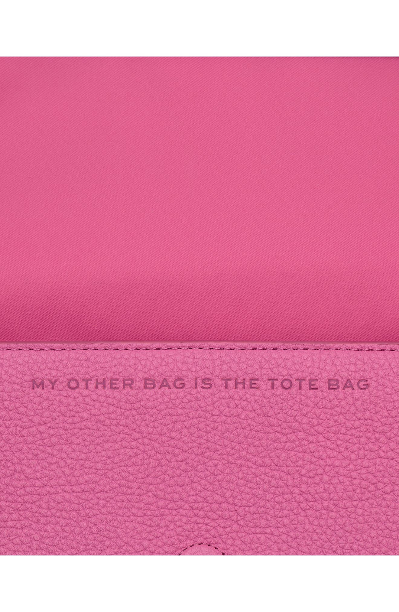 Marc Jacobs The Mini Leather Crossbody Bag in Bow Pink at Nordstrom - 5