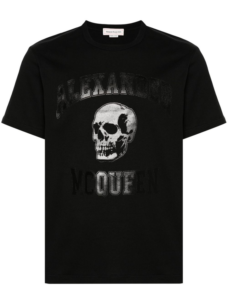 faded-logo cotton t-shirt 1