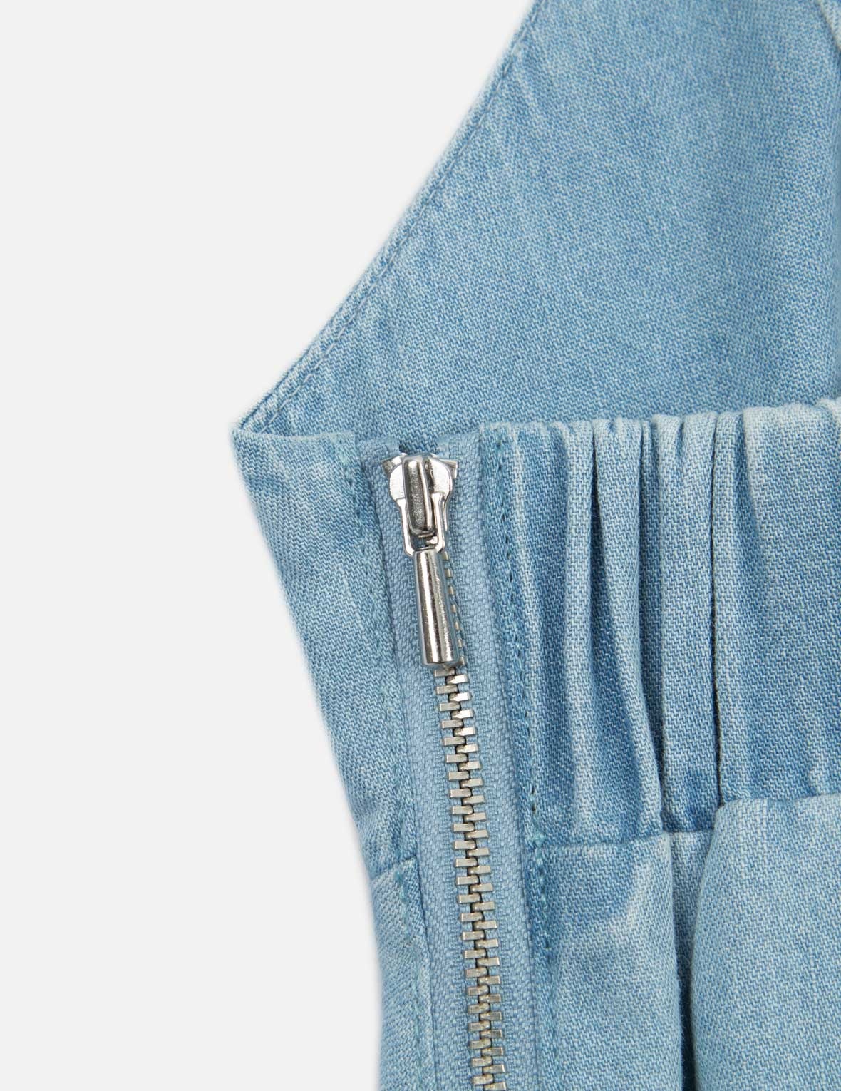 Seagull Embroidery 2-in-1 Top - 10