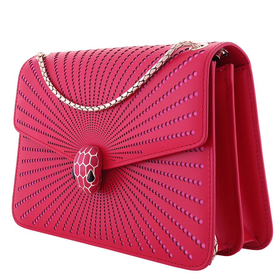 Bvlgari Serpenti Forever Leather Shoulder Bag - 2