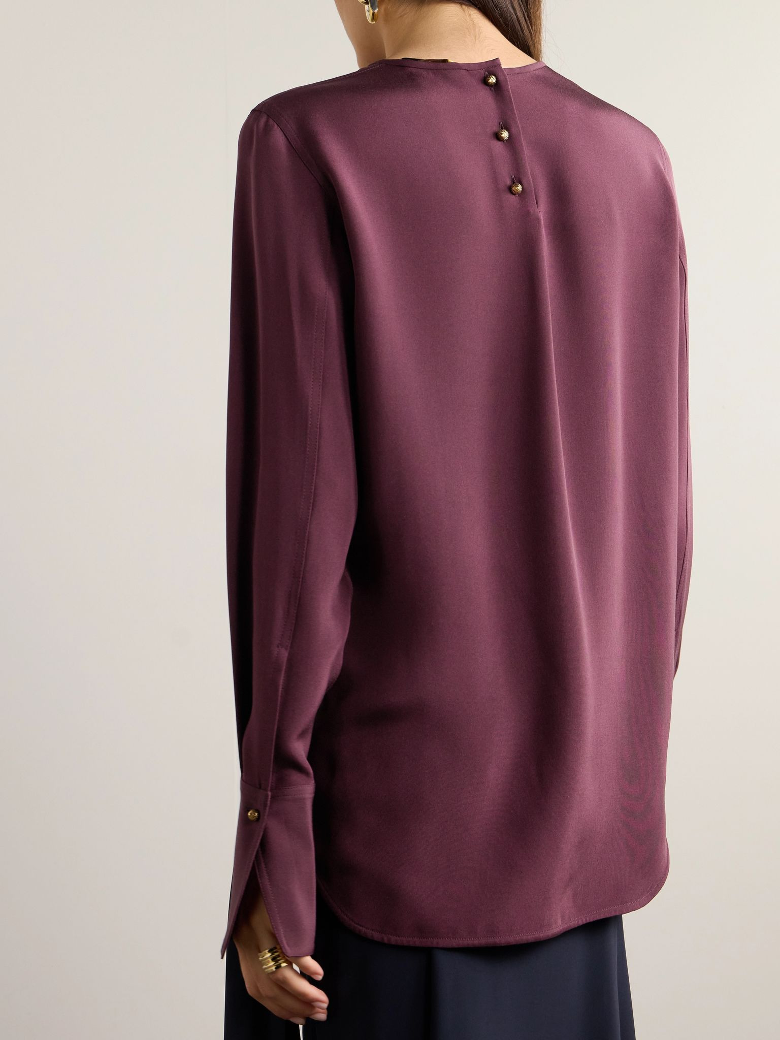 Jami silk blouse Red - 4