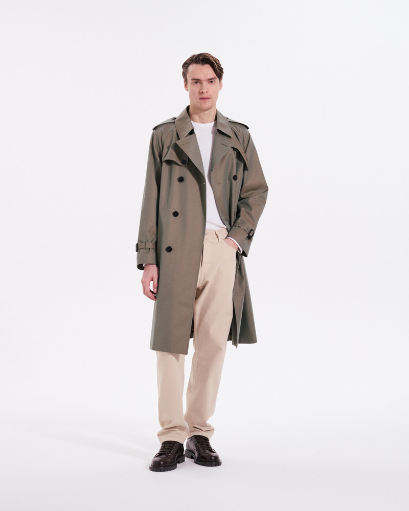 Mackintosh Blanefield Gabardine Double Breasted Trench Coat outlook