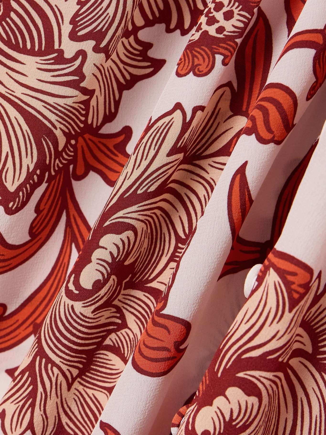 Long Camerino ruffled printed silk maxi dress - 4