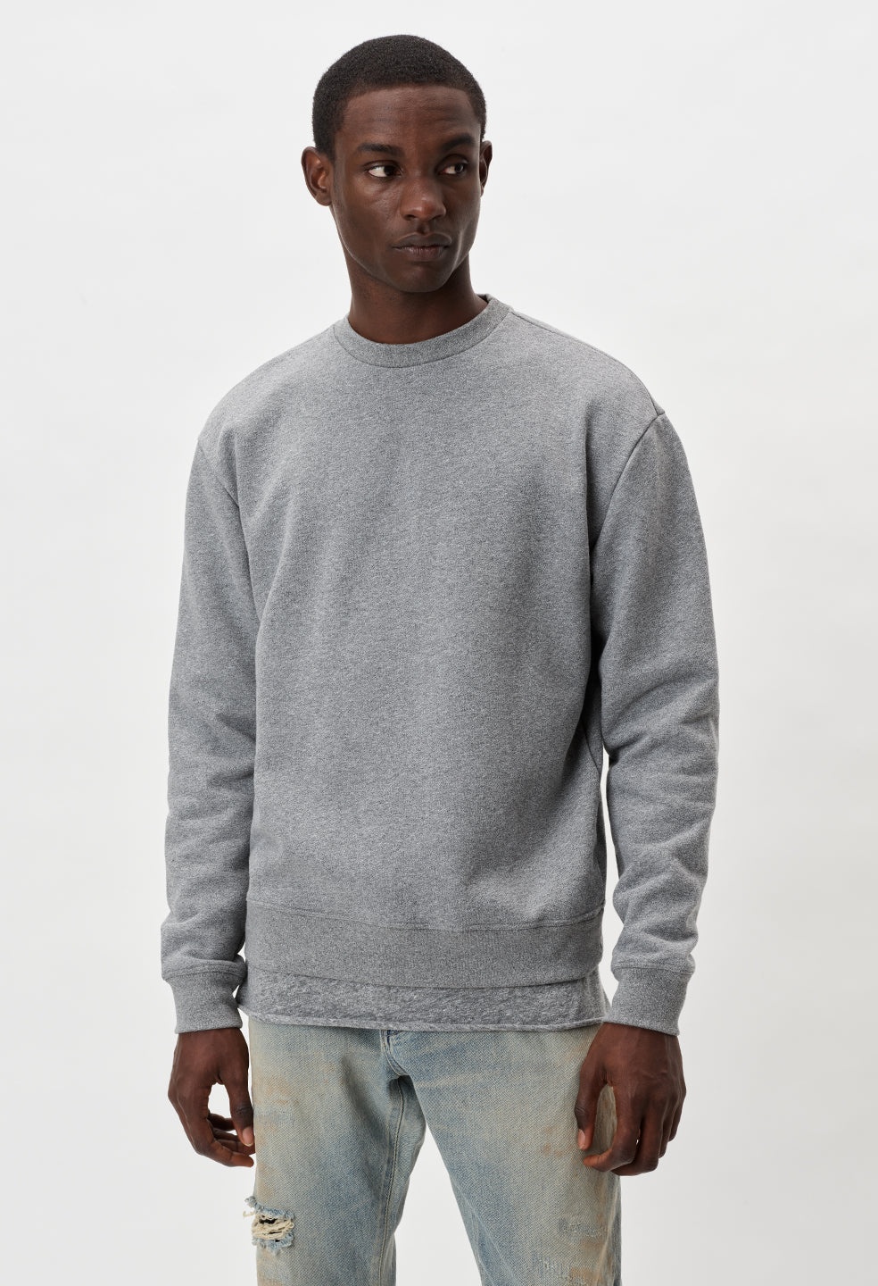 OVERSIZED CREWNECK PULLOVER - 6