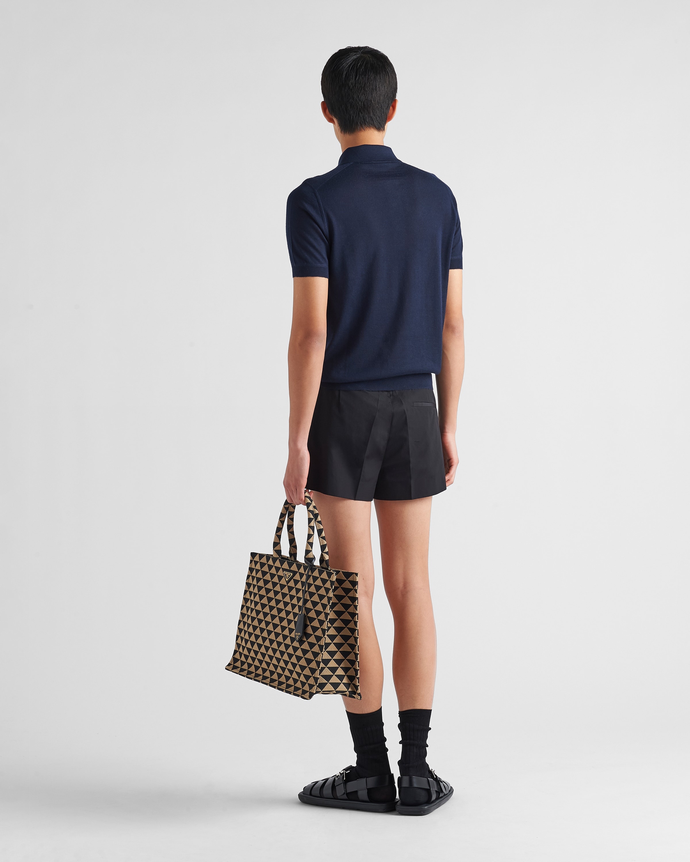 Cashmere polo shirt - 5