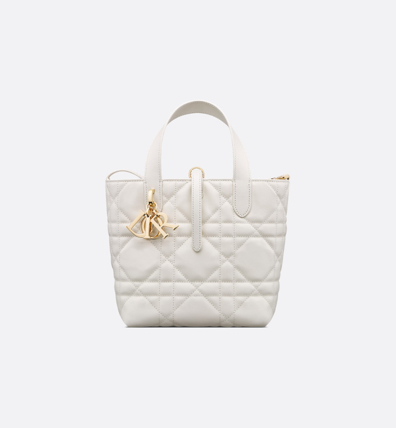 Small Dior Toujours Vertical Tote Bag 3