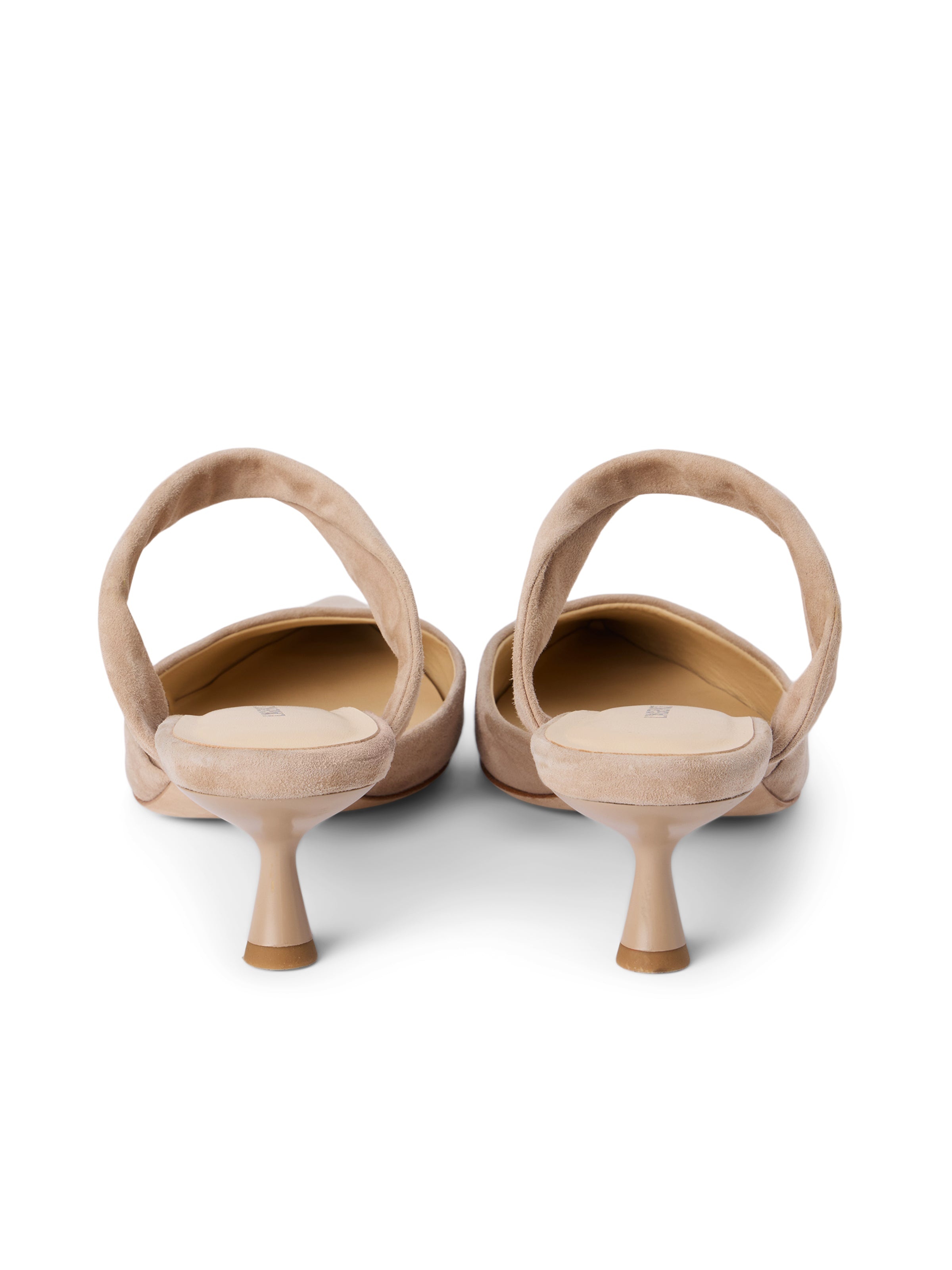 Chloe Heeled Suede Mule - 6