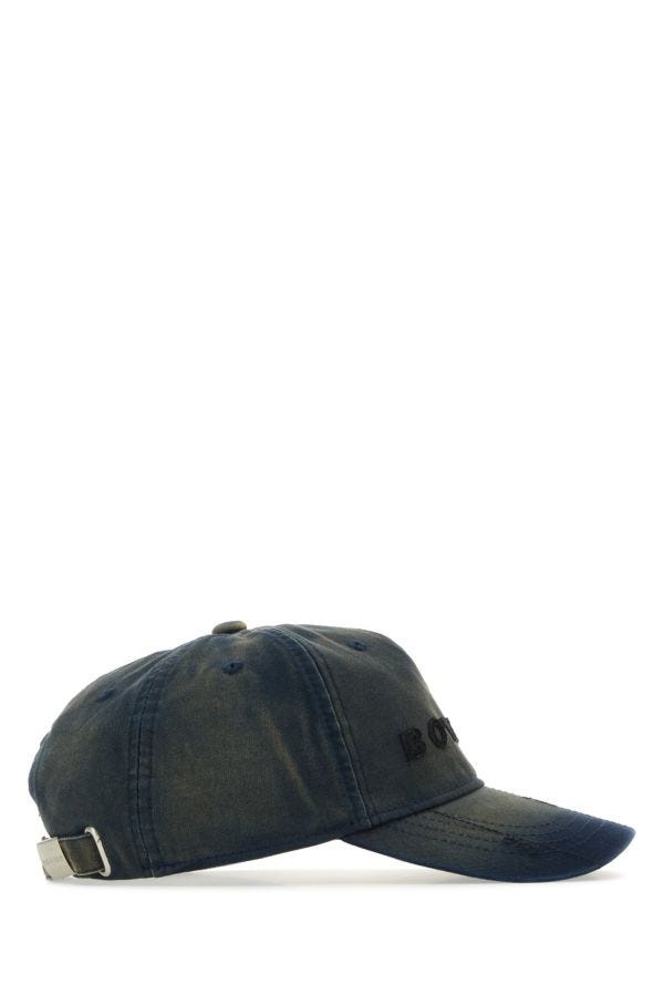 Dark blue denim baseball cap - 2