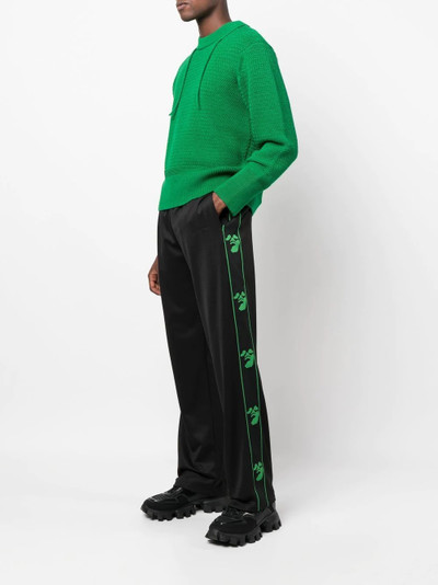 Off-White Face Band logo-jacquard track pants outlook