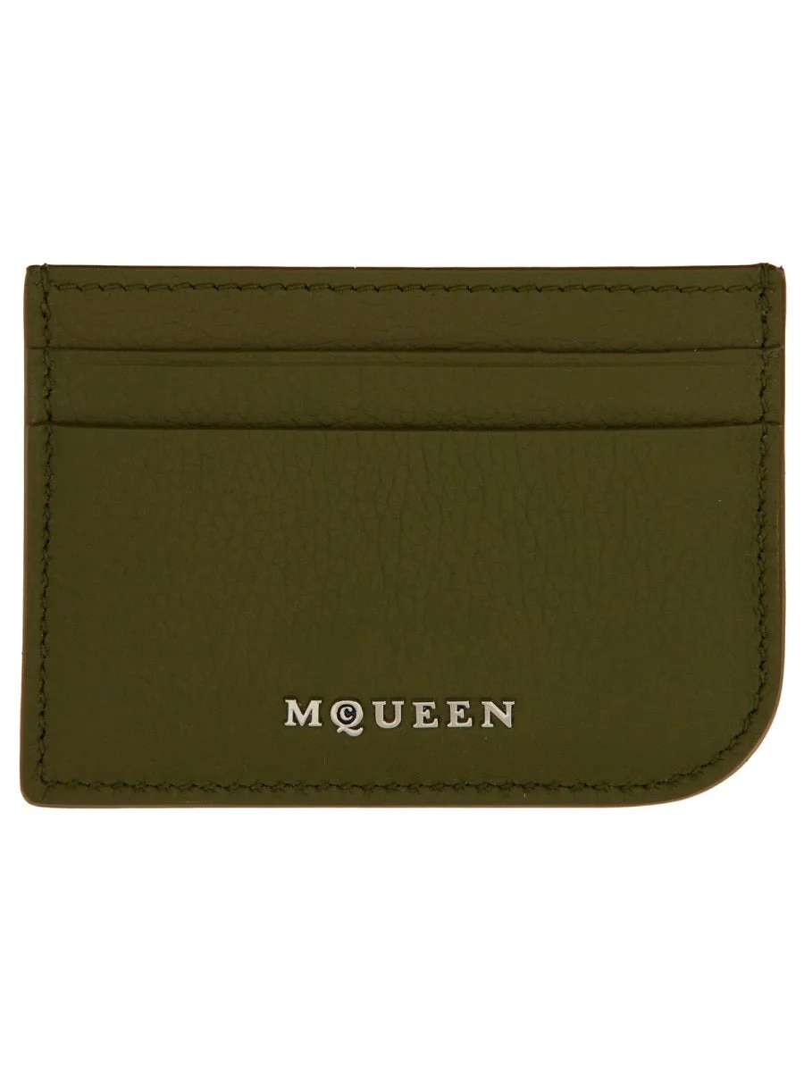 Alexander Mcqueen Women Leather Card Holder - 1