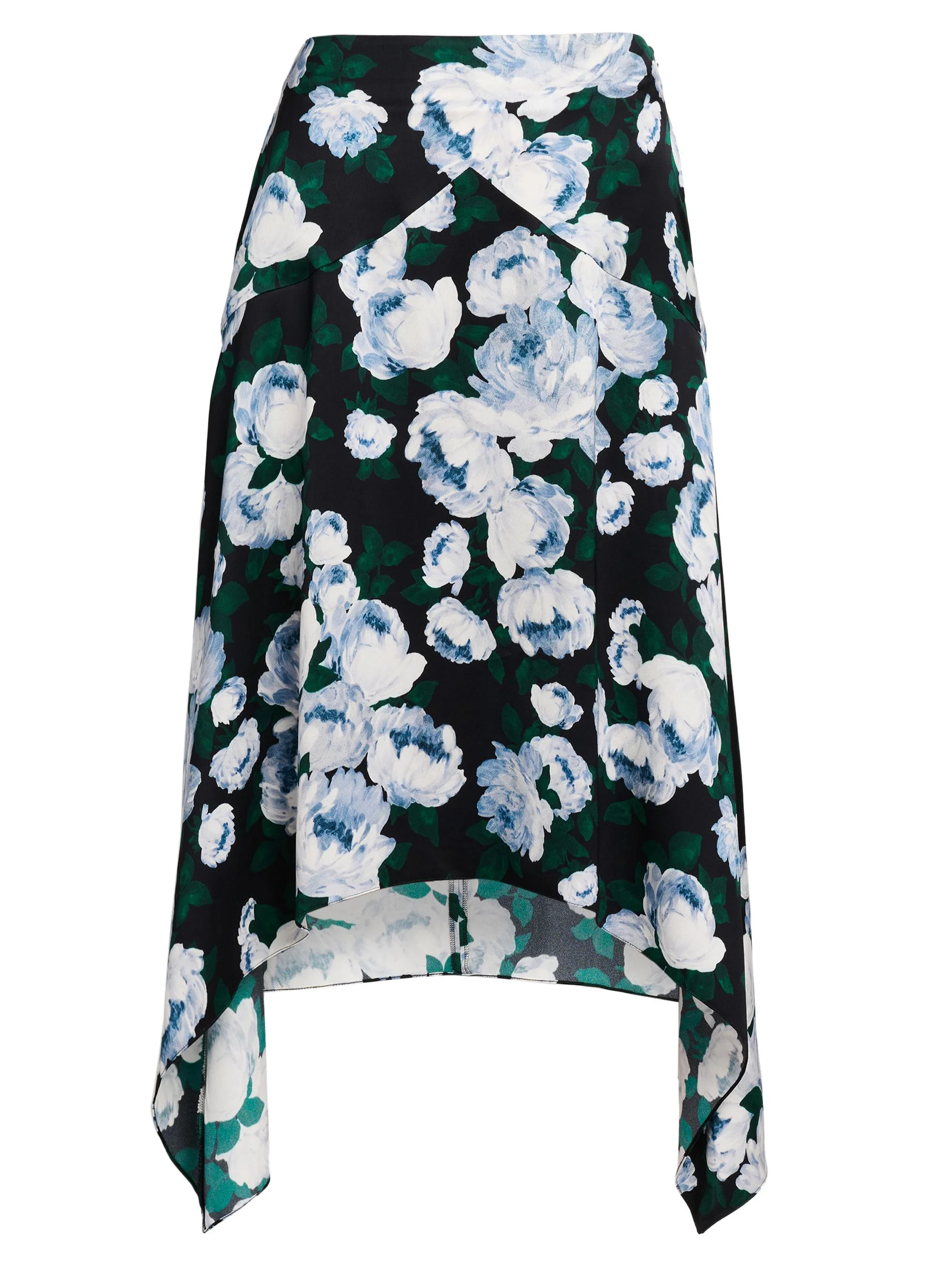 Women's Bunch Of Roses Handkerchief Midi-Skirt - Multi - 1