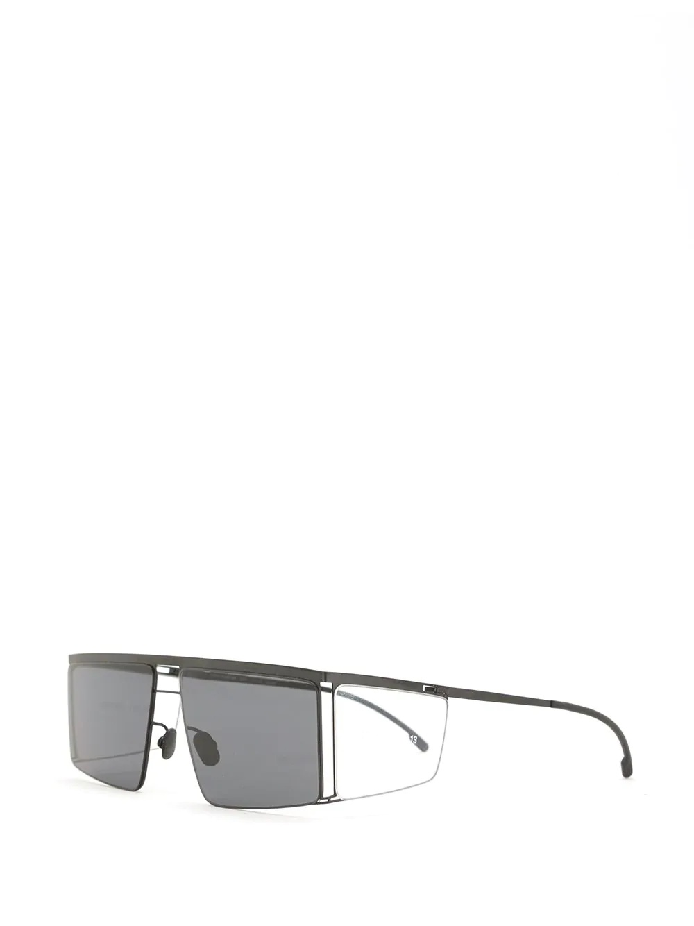 x Helmut Lang square sunglasses - 2