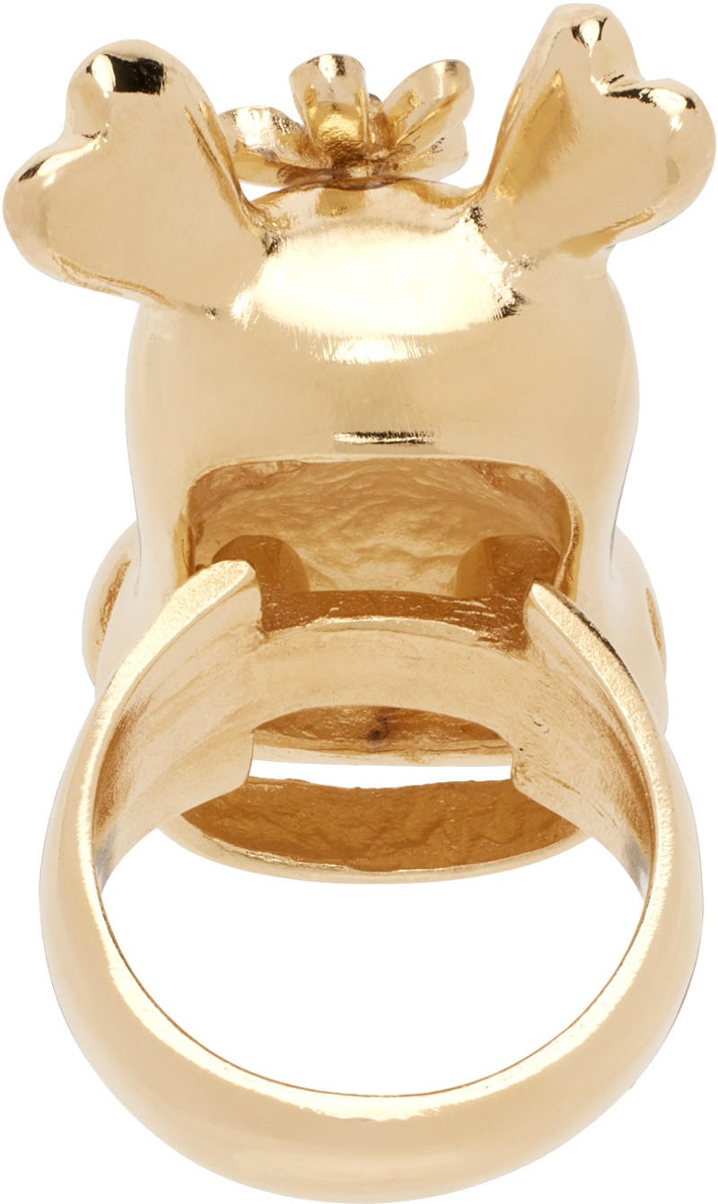 Collina Strada Gold Hippo Ring outlook