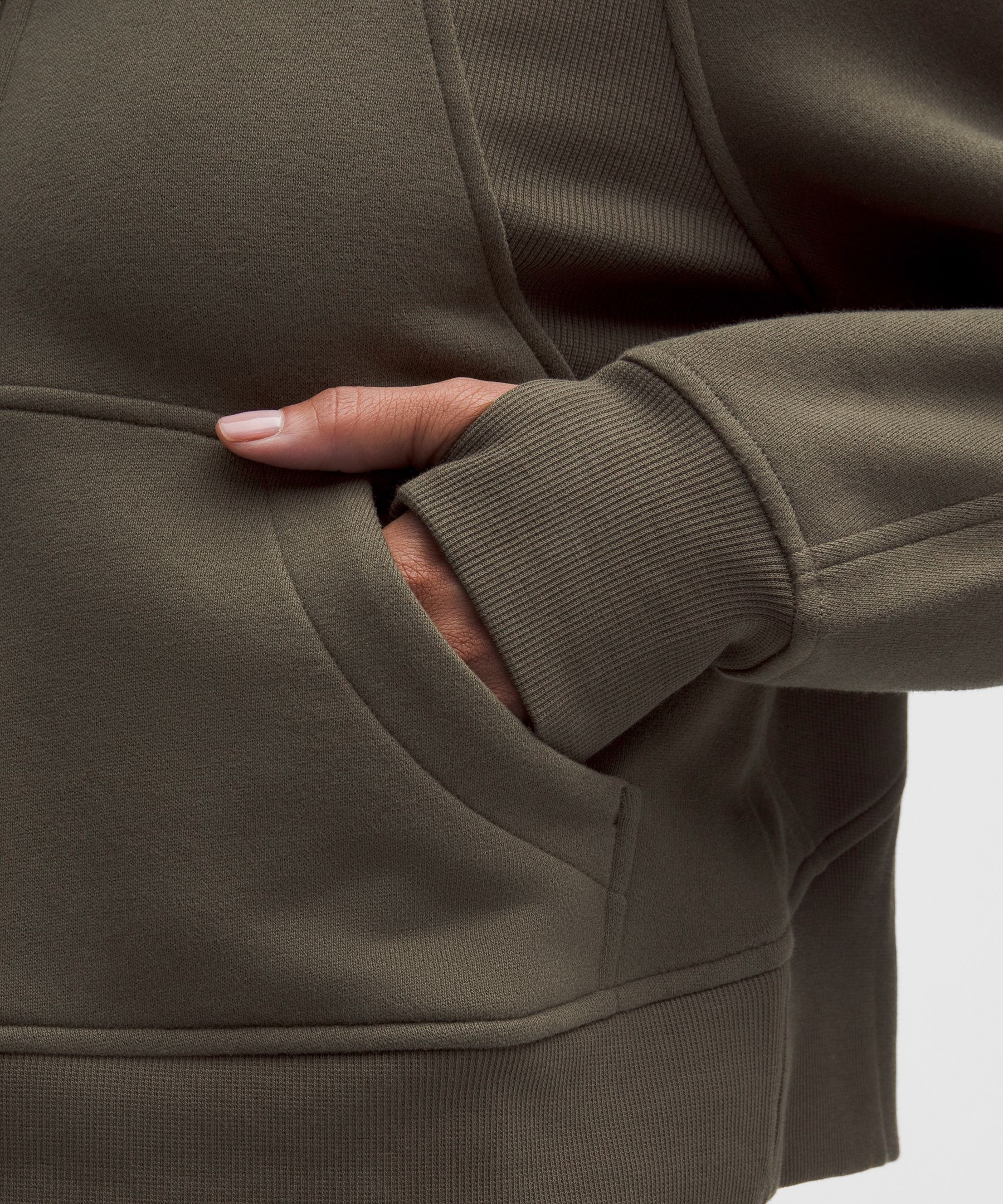 Scuba Oversized Half-Zip Hoodie - 5