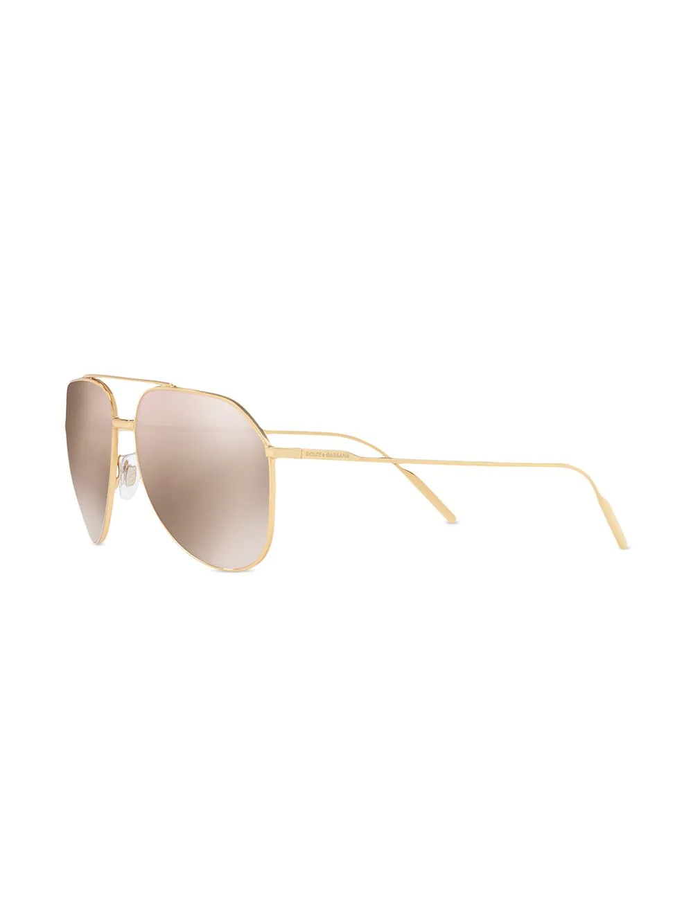 aviator-frame tinted sunglasses - 2