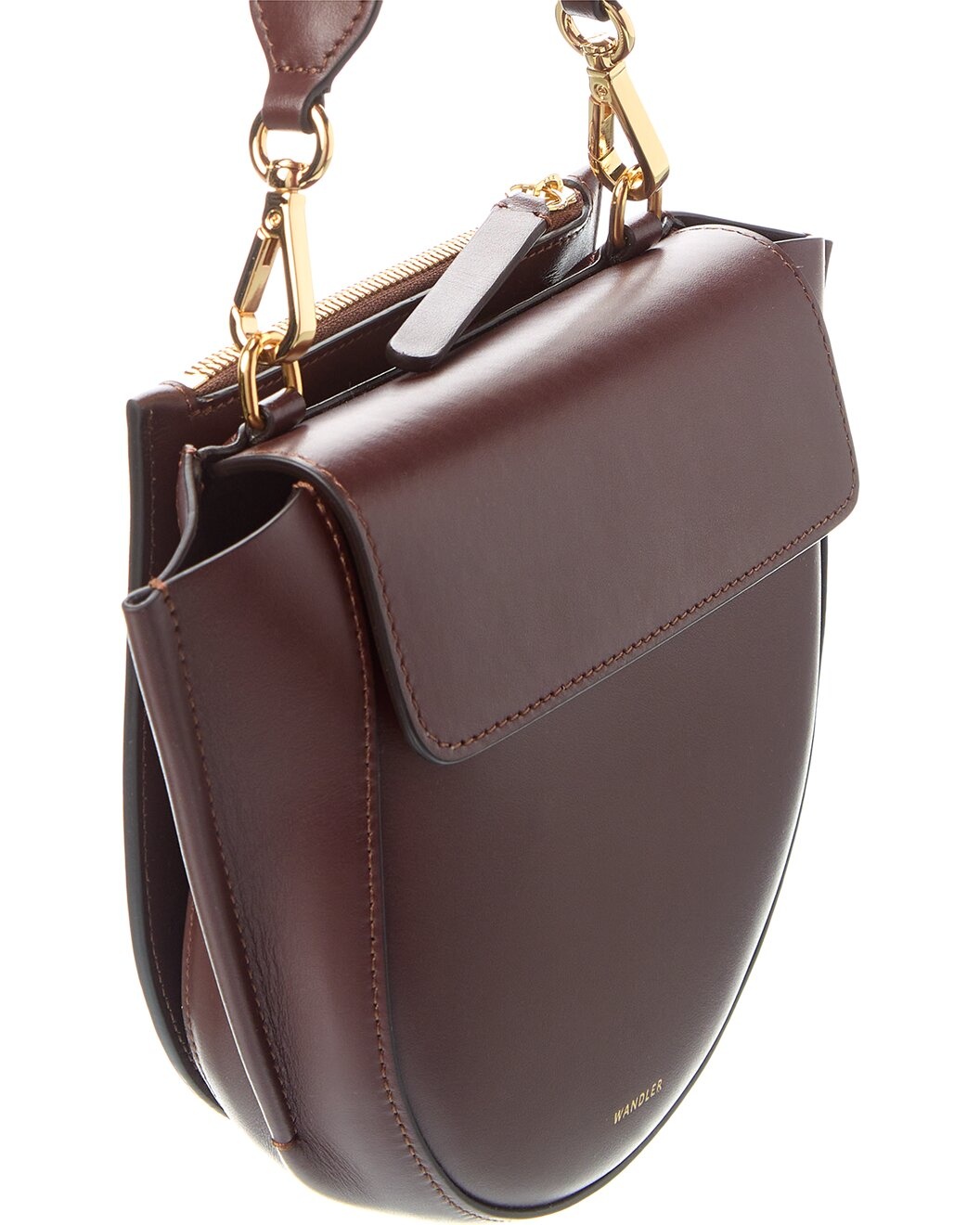 Wandler Leather Top Handle Bag - 3