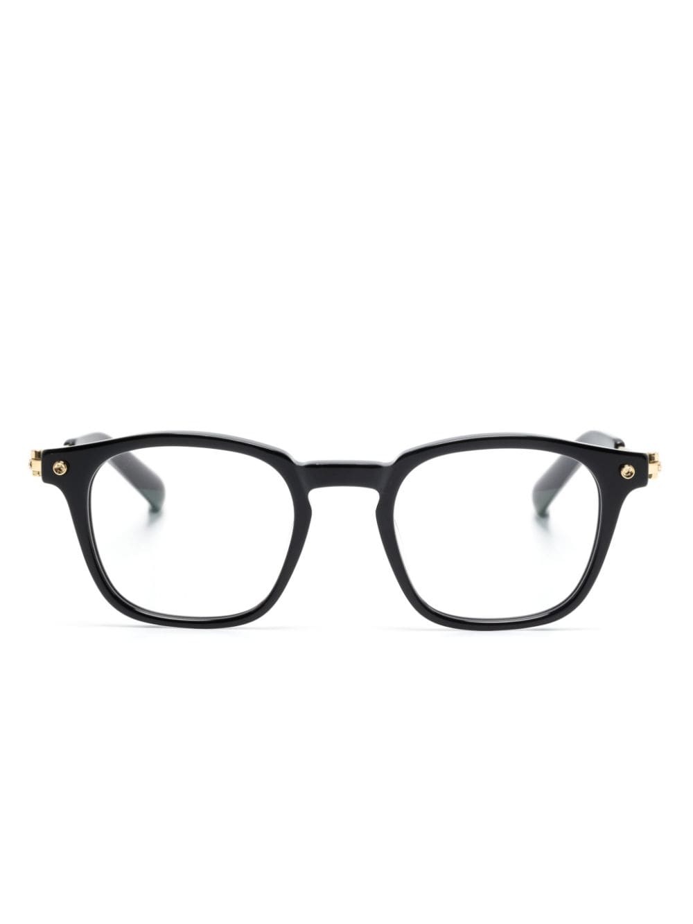 square-frame glasses - 1