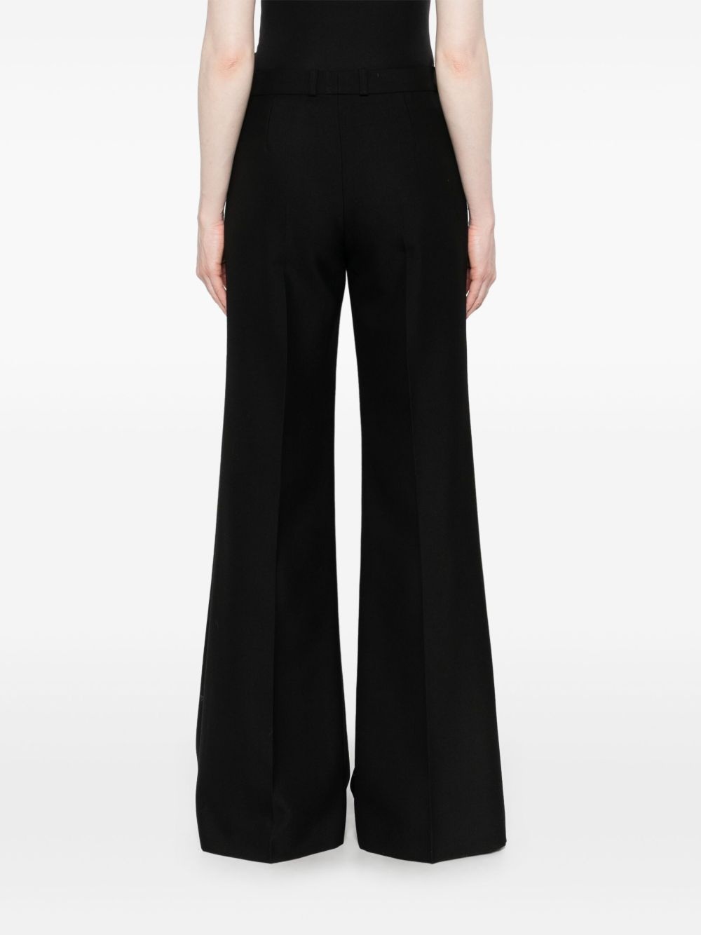 flared tailored trousers - 4