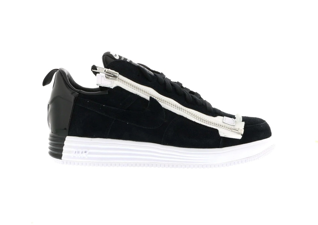 Nike Lunar Force 1 Low Acronym Black White - 1