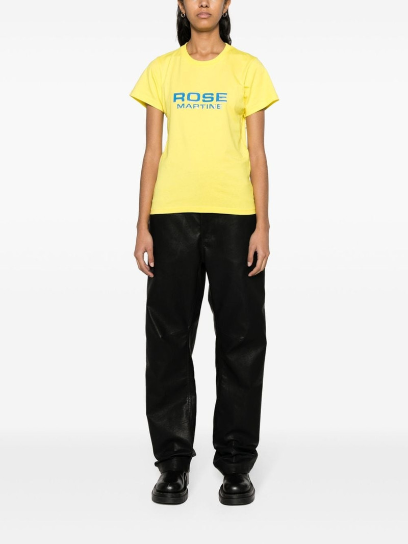 Martine Rose Shrunken cotton T-shirt outlook