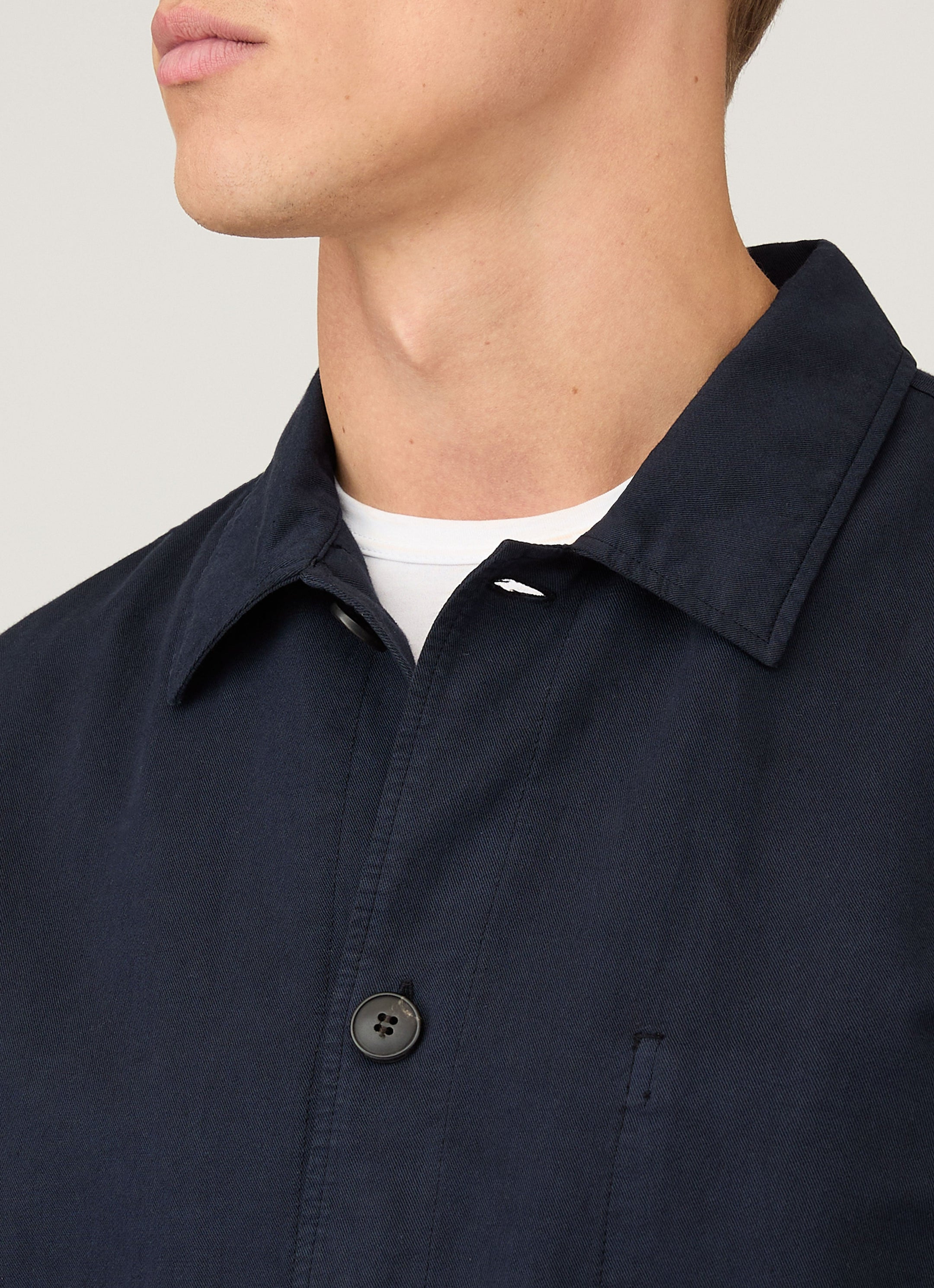 Cotton Linen Twin Pocket Jacket - 6