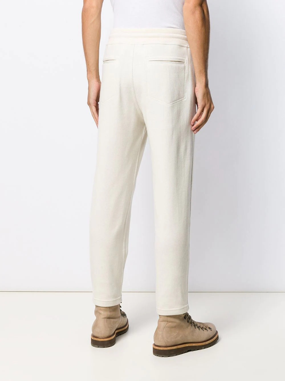 waist tie track pants - 4