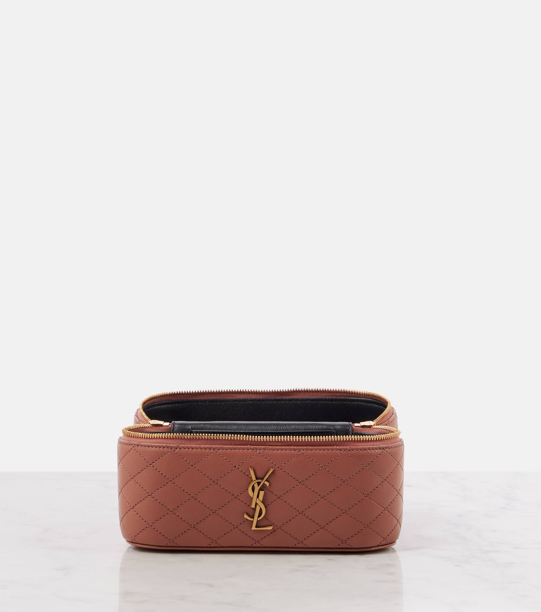 Gaby leather vanity bag - 6