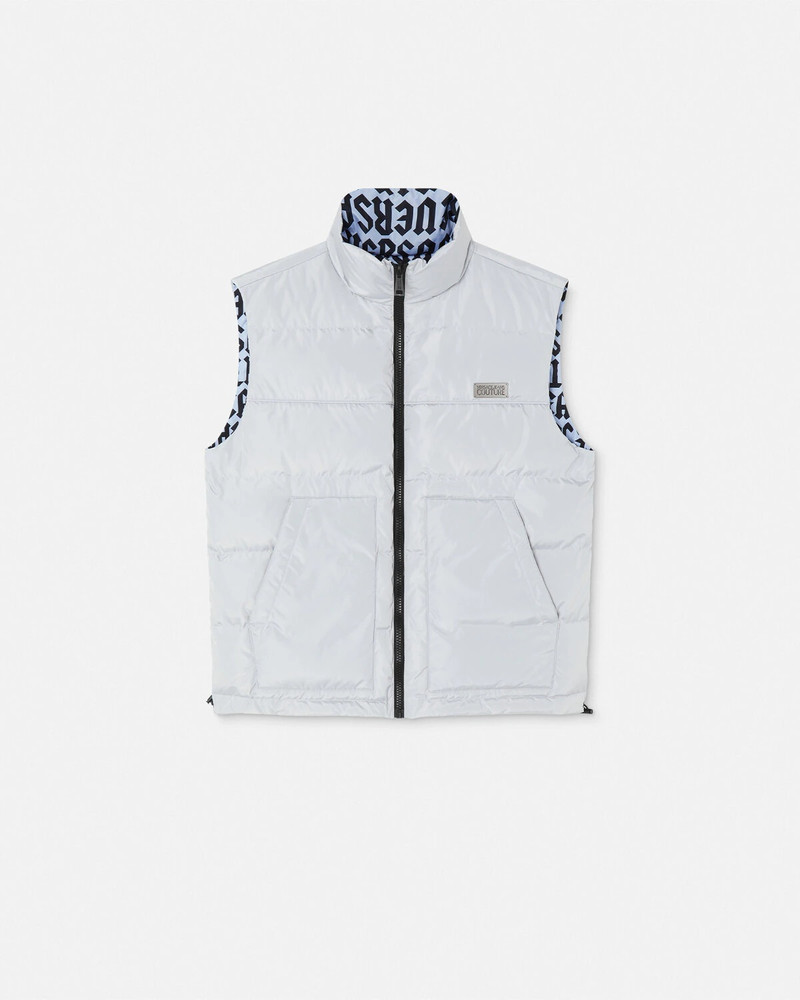 Logomania Reversible Puffer Vest 1