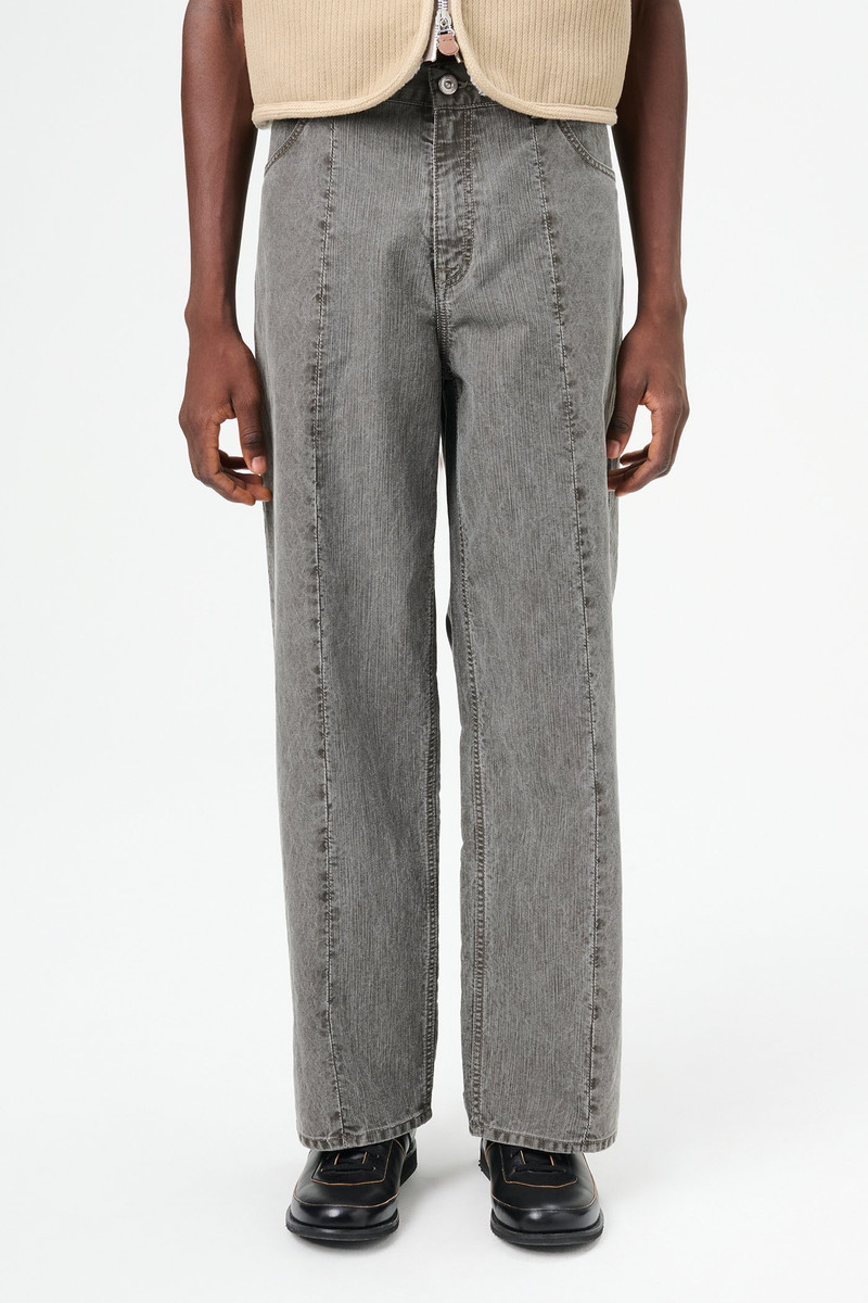 Fatigue Cut Olive Pigment Coated Weave 3