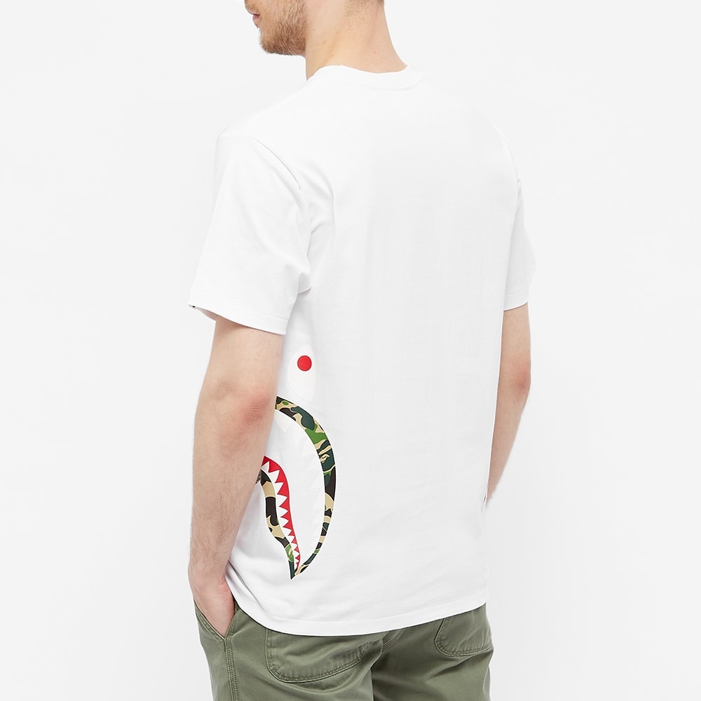 A Bathing Ape ABC Camo Side Shark Tee - 4