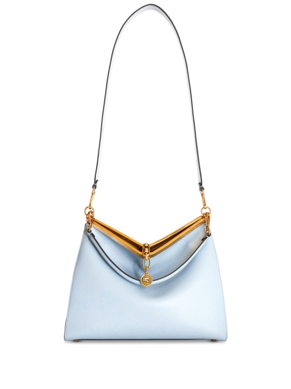 large Vela leather shoulder bag - 7