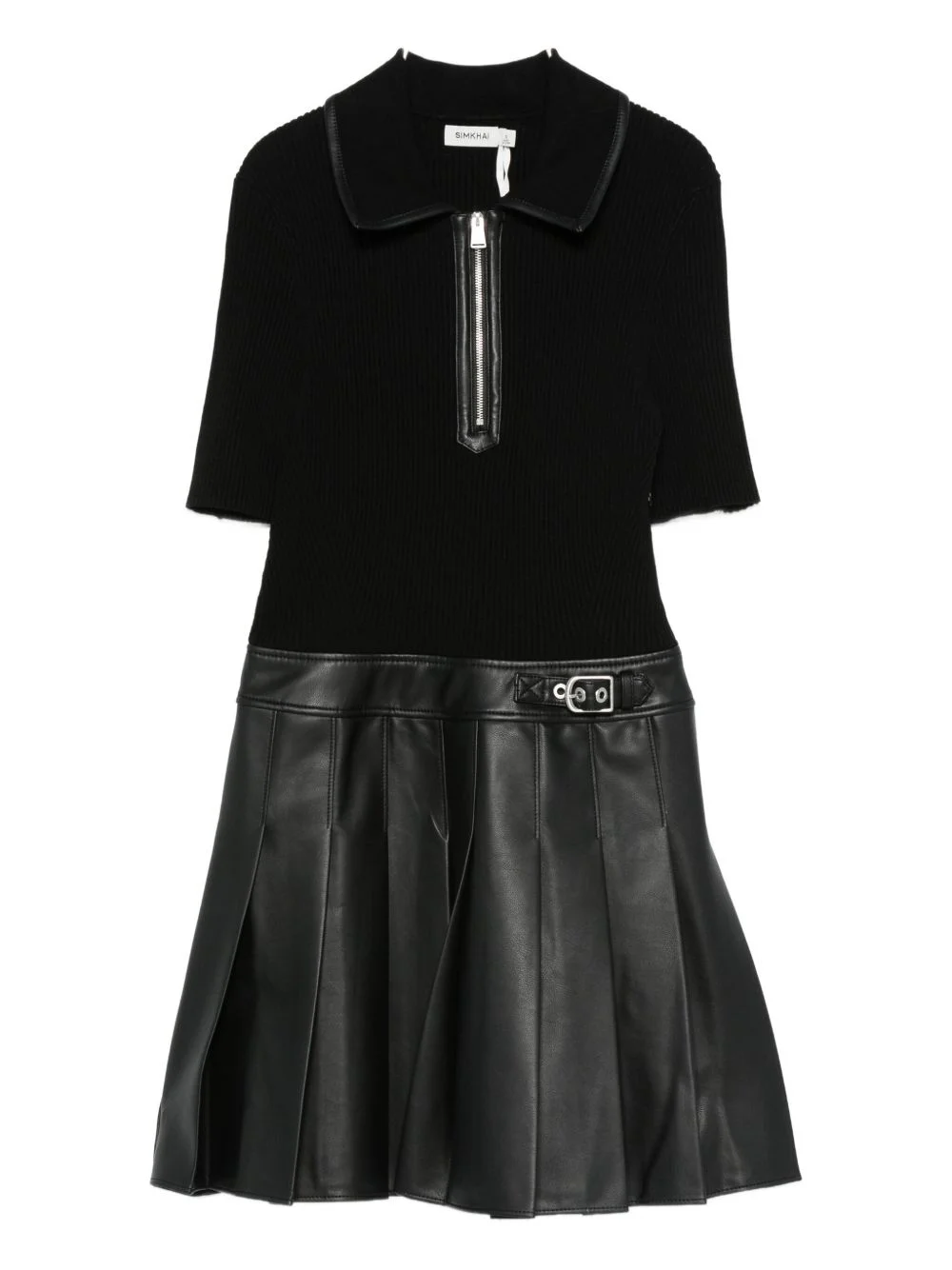 Linnie pleated mini dress - 1