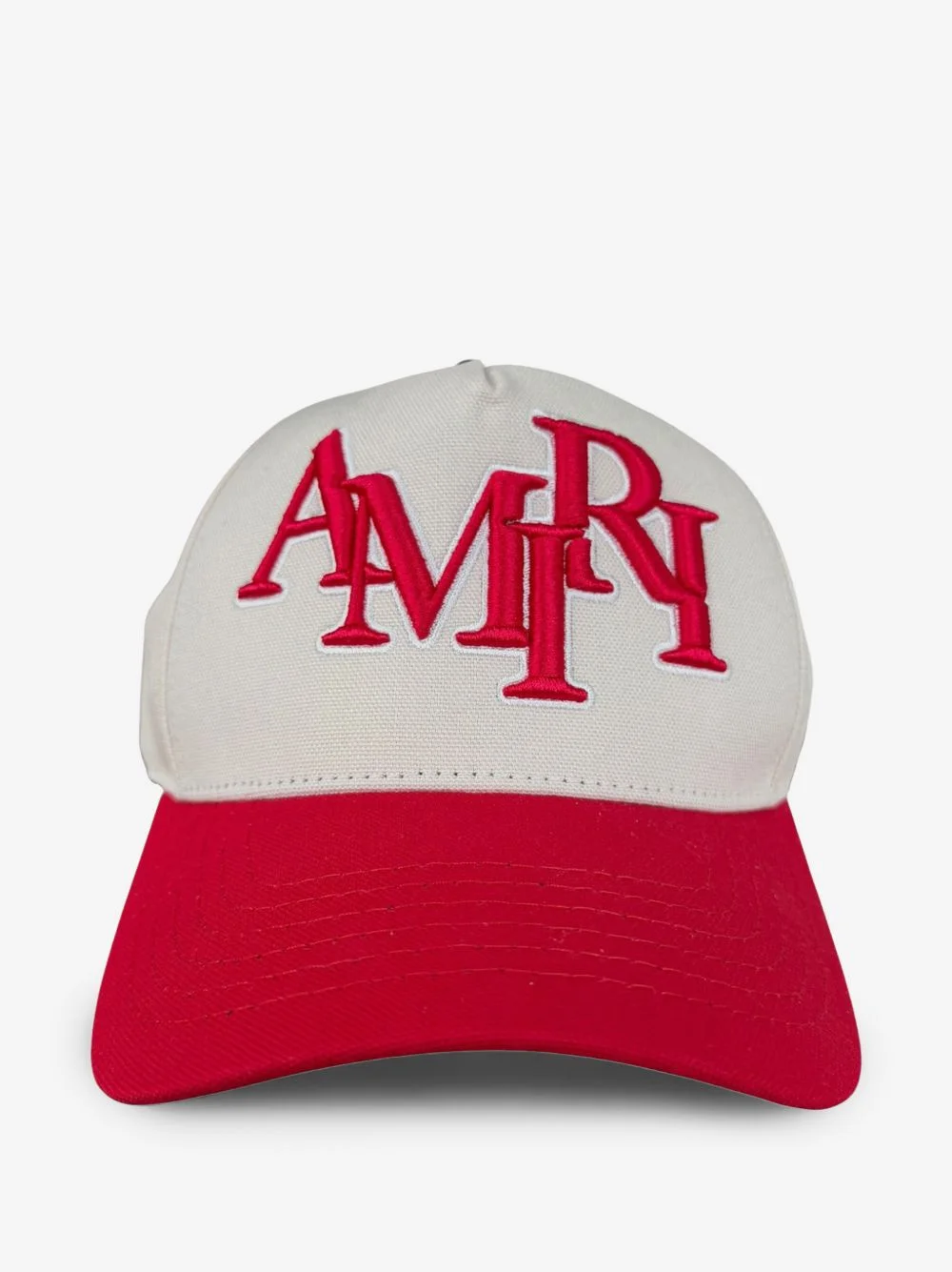 Staggered Logo trucker hat - 1