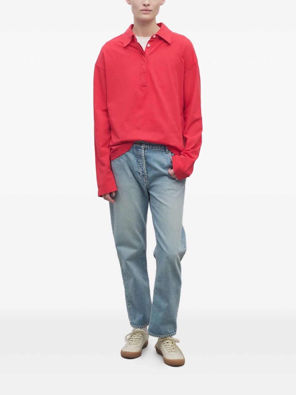 THE ROW RIACO MW  CROP STRAIGHT LEG JEANS LIGHT INDIGO - 2