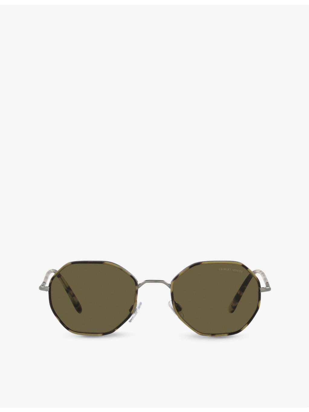 AR6112J rectangular-frame acetate and metal sunglasses - 1