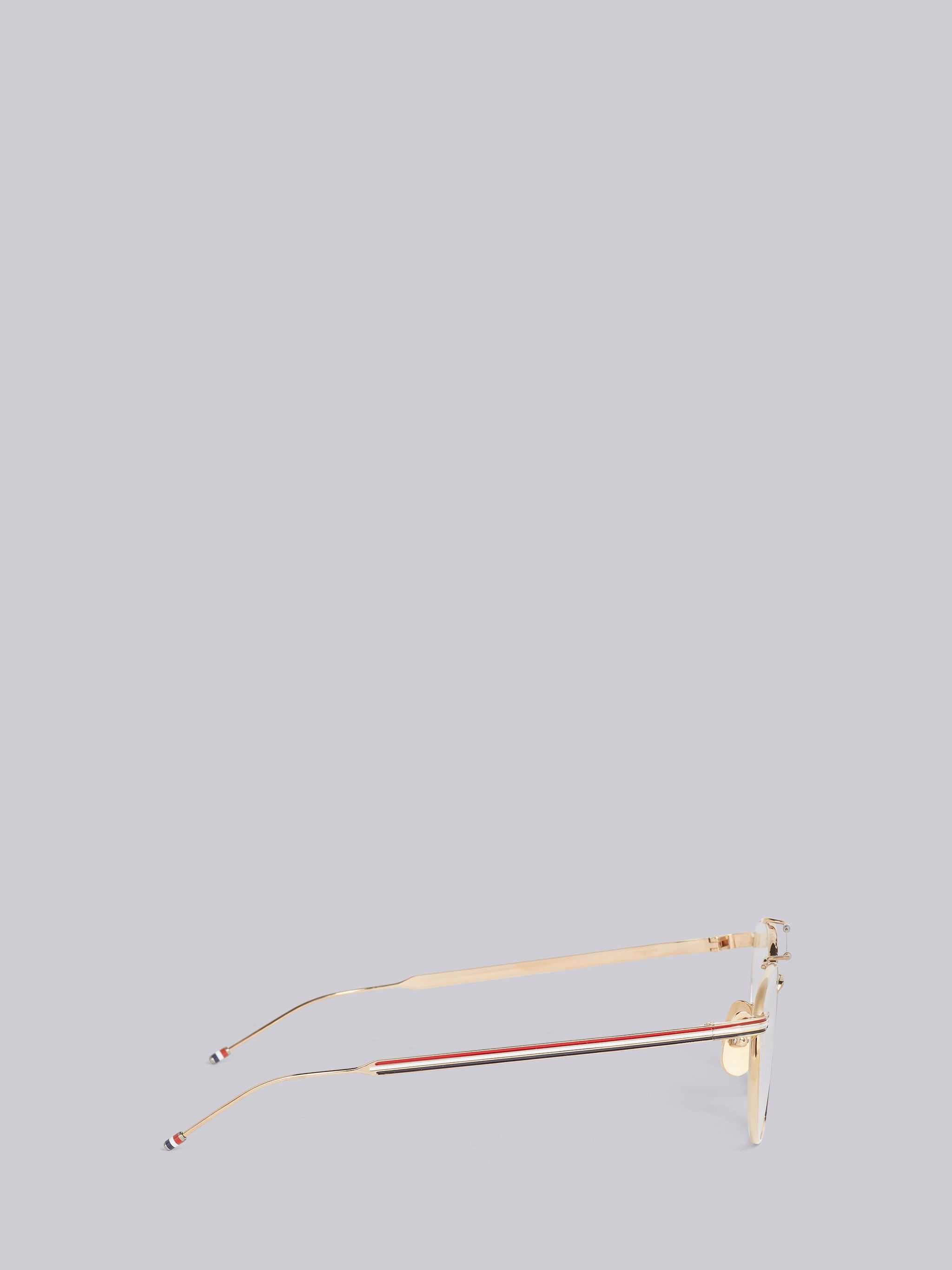 aviator-frame glasses - 3