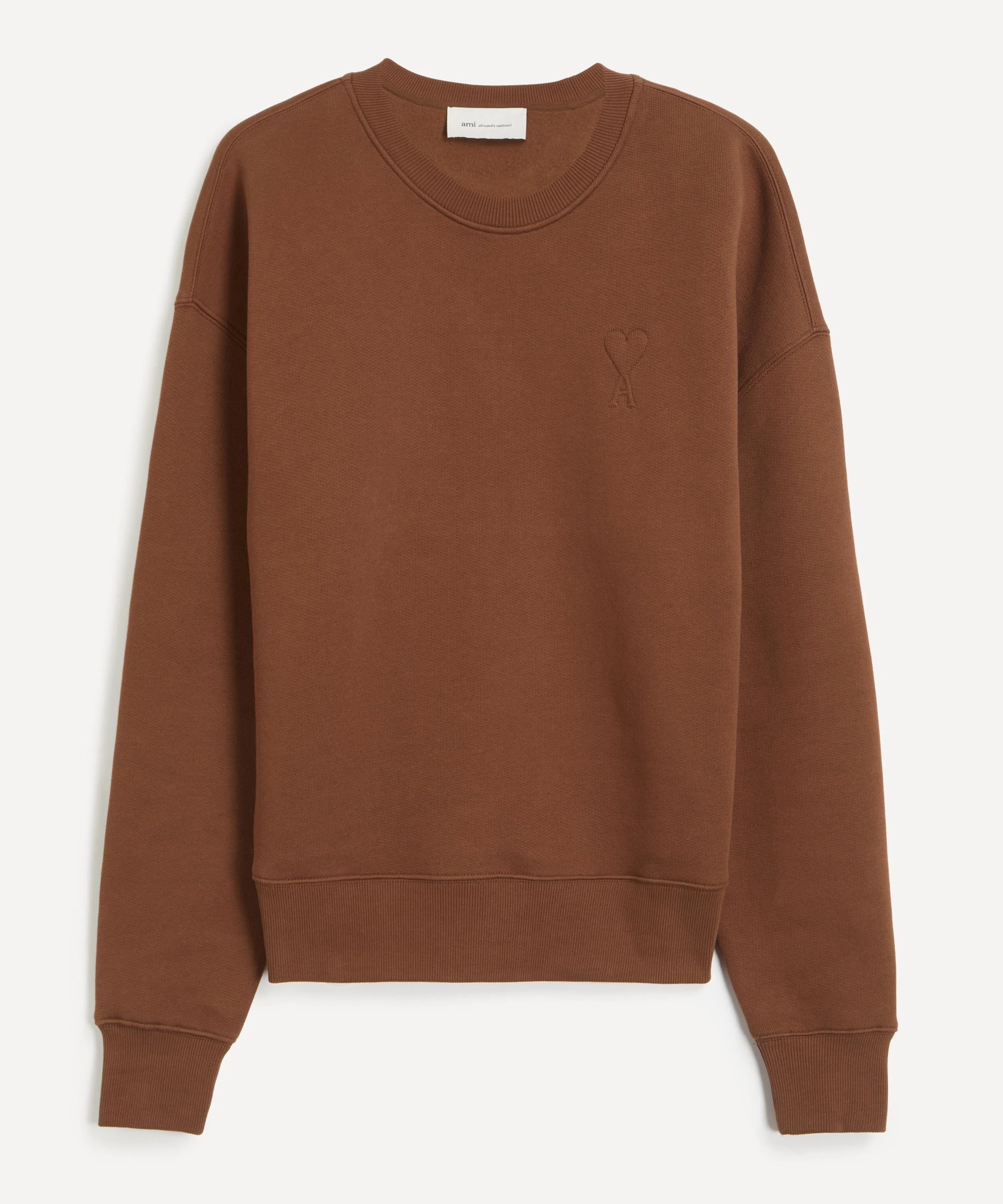 Tonal Embossed Big Ami de Coeur Sweatshirt - 1