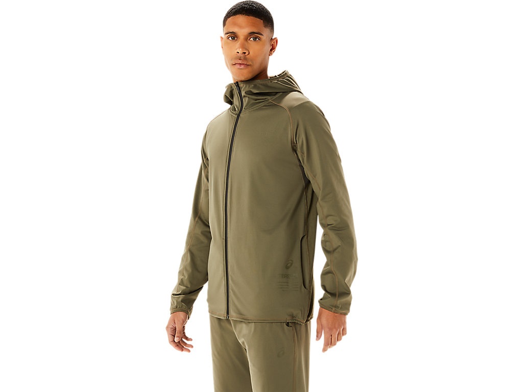 MEN'S ACTIBREEZE JACQUARD BRUSHED KNIT JACKET - 3