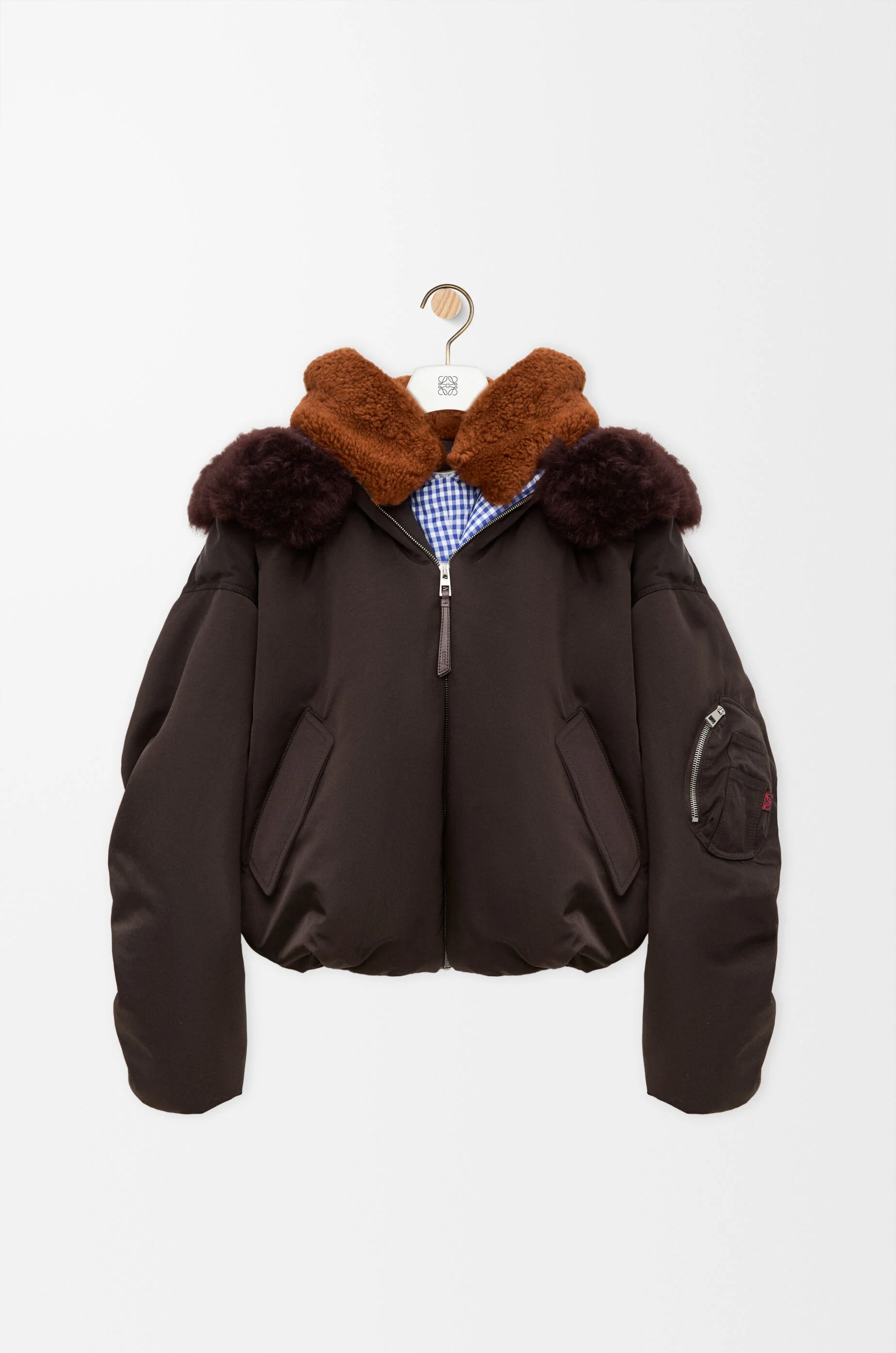 Bomber jacket in technical shell - 1