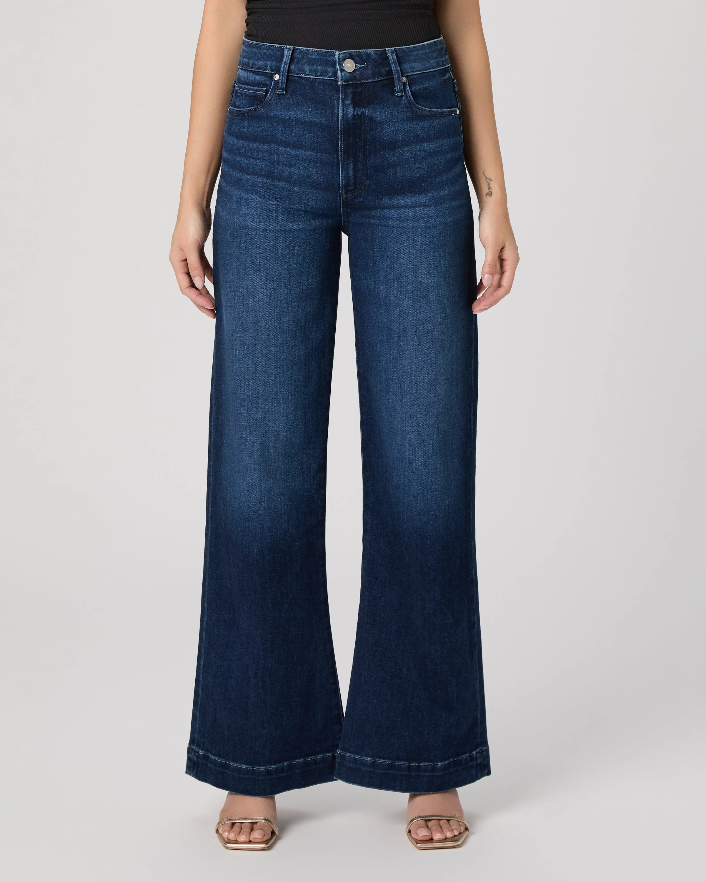 Leenah Petite Wide Leg Jean - 1