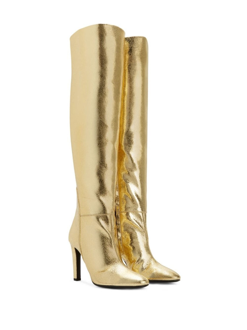 Giuseppe Zanotti Hattie 105mm metallic boots outlook