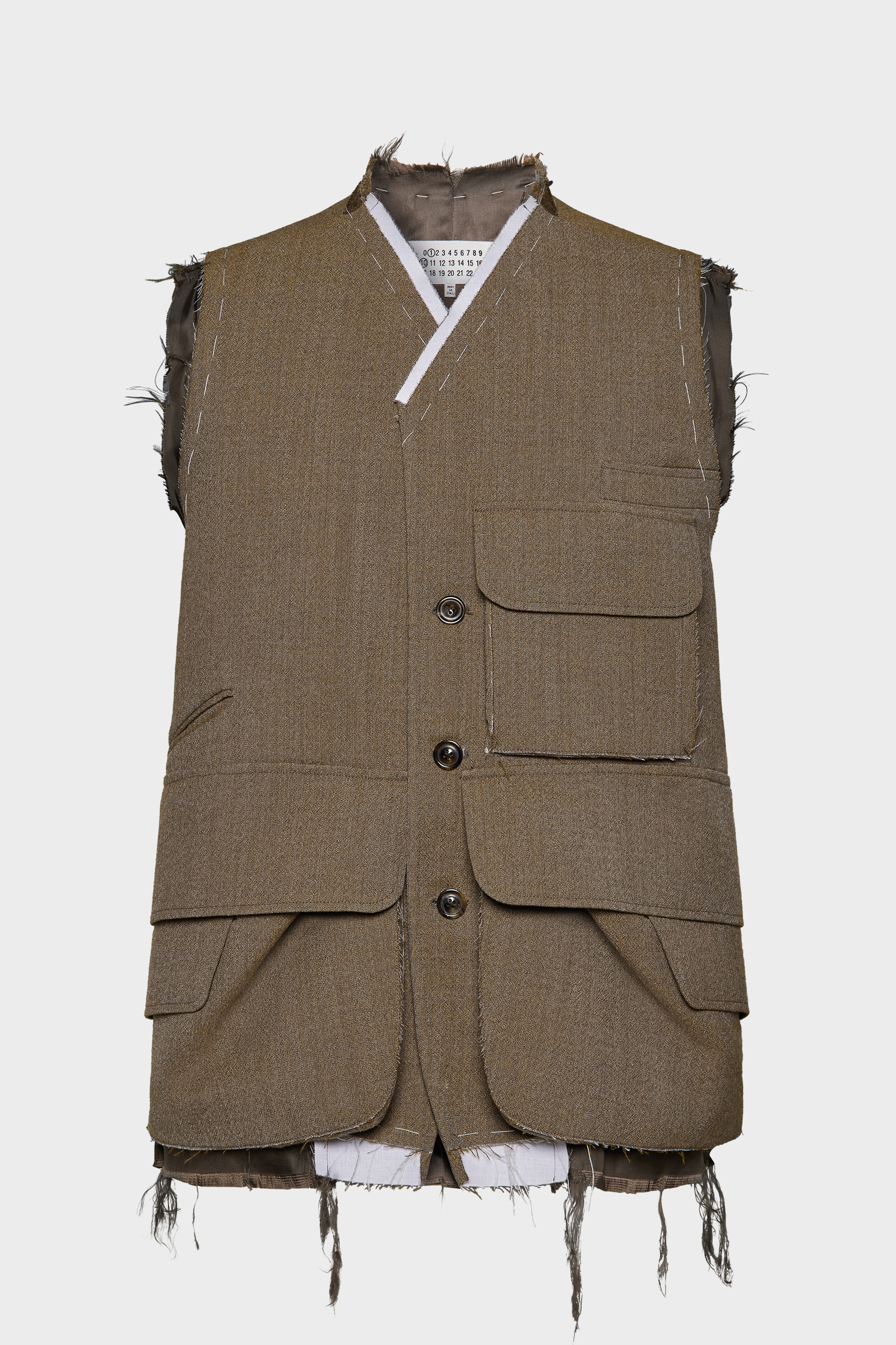 Sleeveless wool jacket - 2