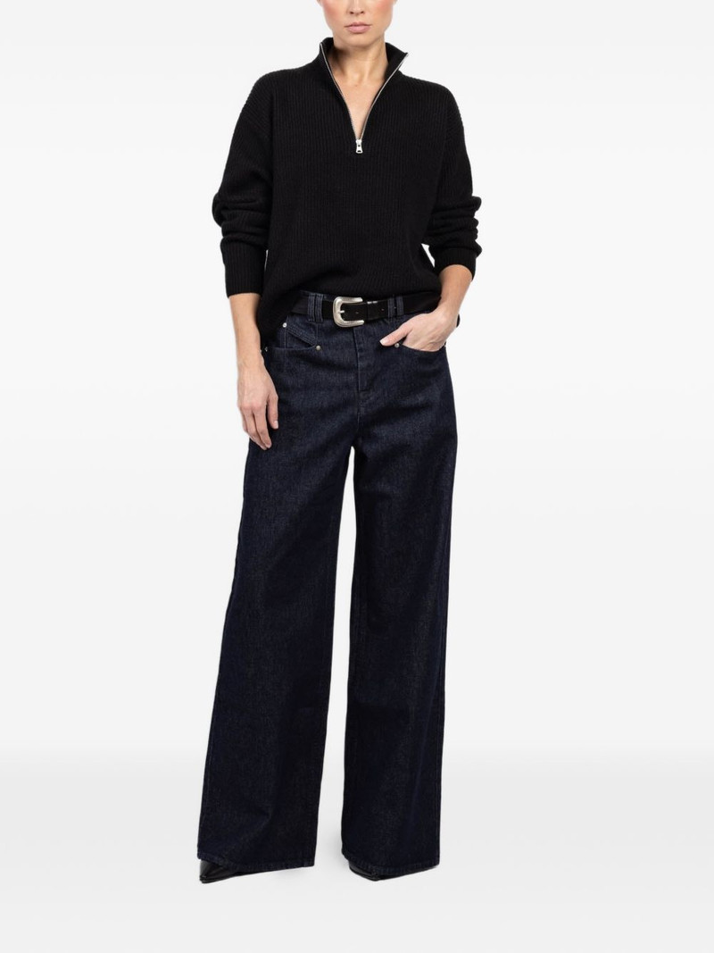 Jenni Kayne half-zip sweater outlook