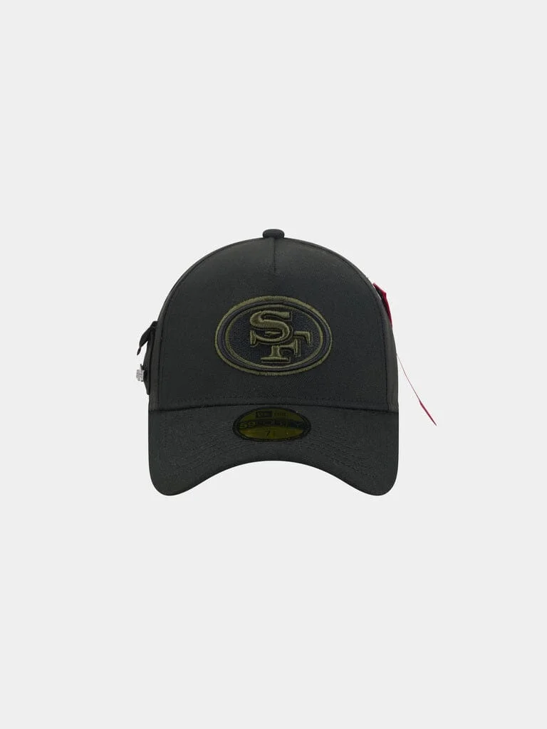 SAN FRANCISCO 49ERS X ALPHA X NEW ERA 59FORTY A-FRAME CAP - 1
