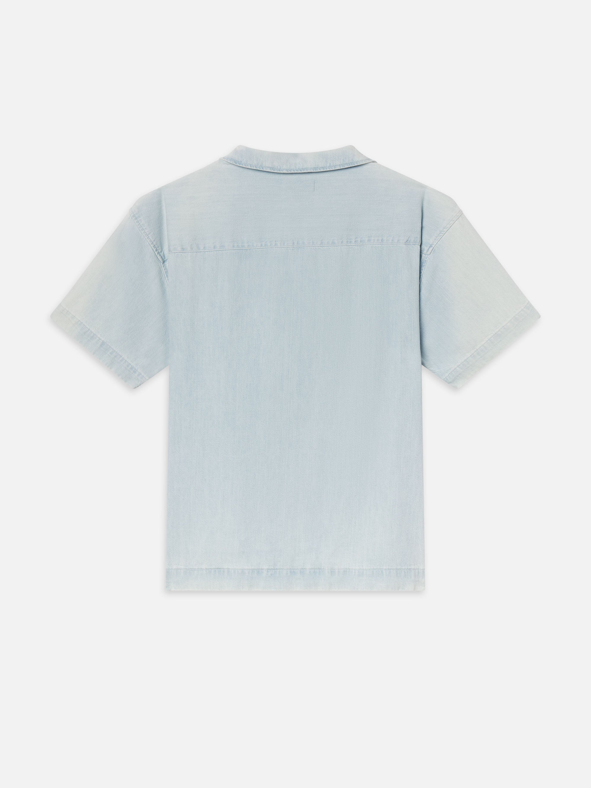 Short Sleeve Camp Collar Shirt in Harbor City - 4