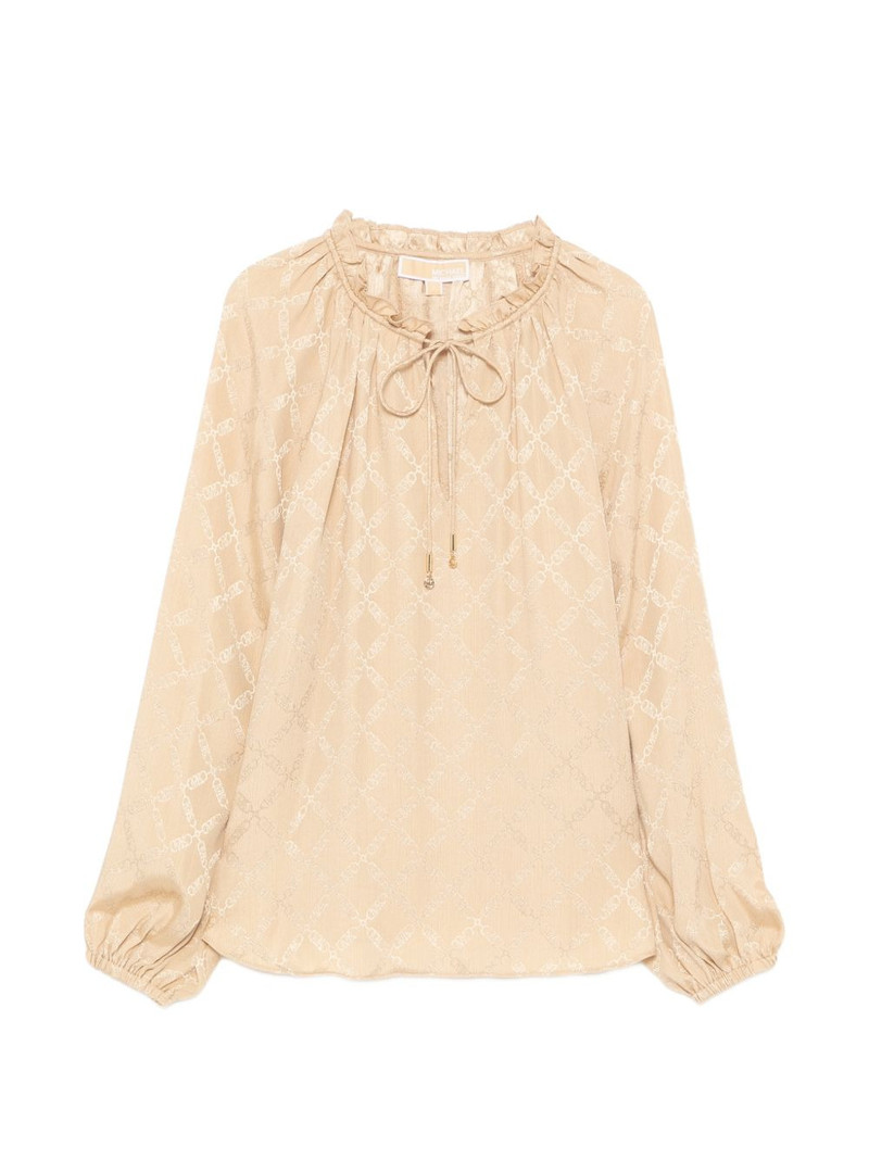 monogram blouse 1