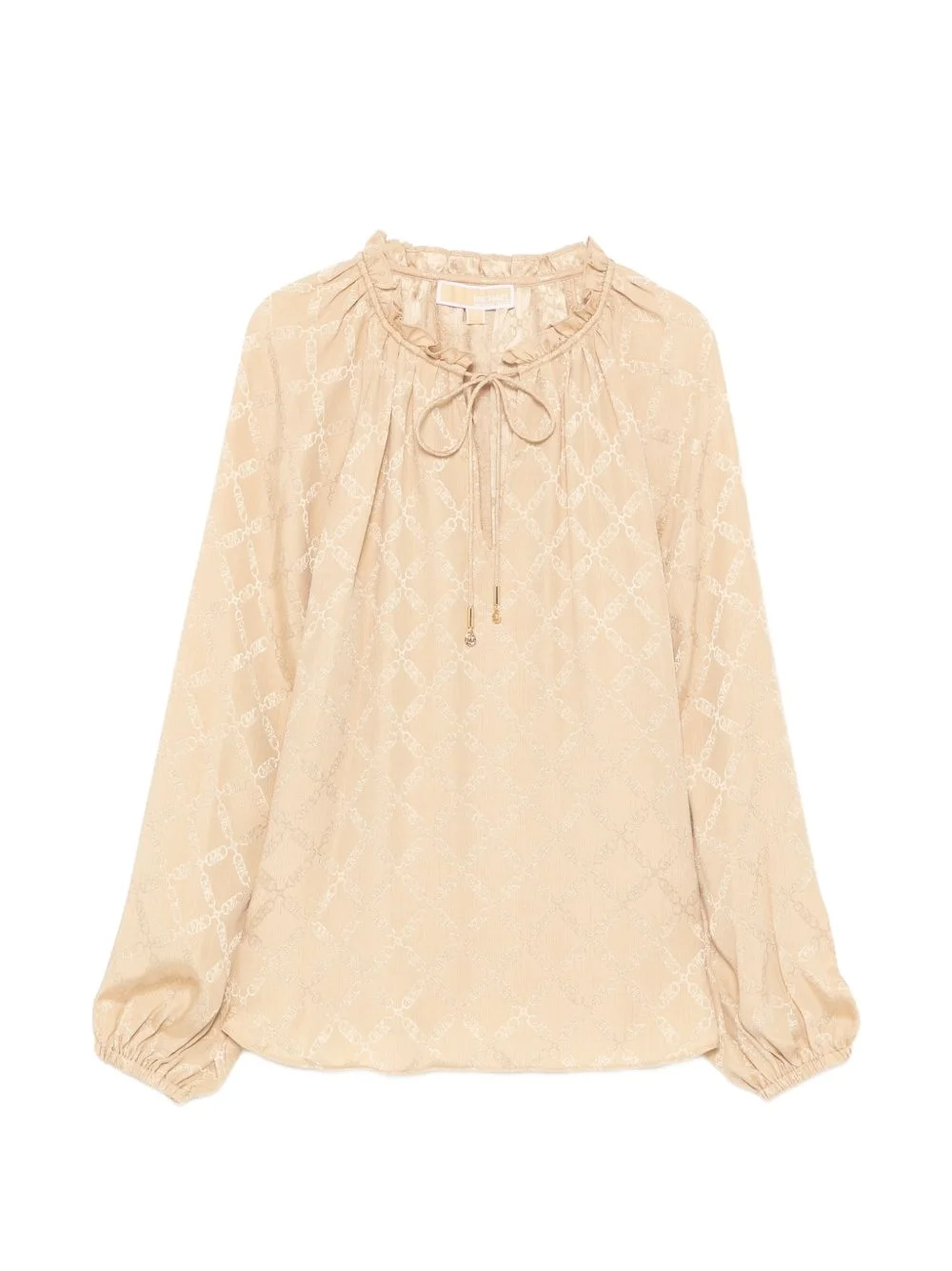 monogram blouse - 1