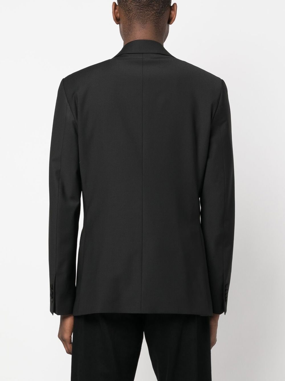 star stud-embellished single-breasted blazer - 4