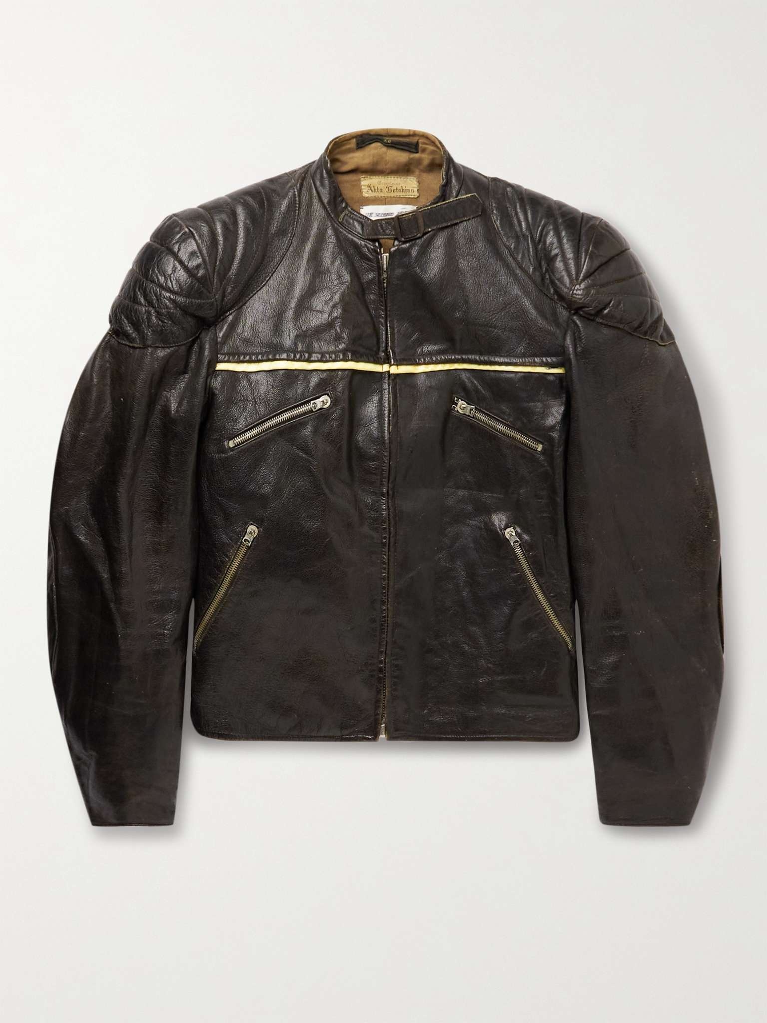 TT Quilted Leather Jacket - 1